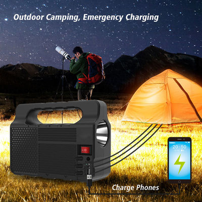 Long Cycle Life Solar Lifepo4 Power Station 3.5W 7500mAh Household Inverter Type