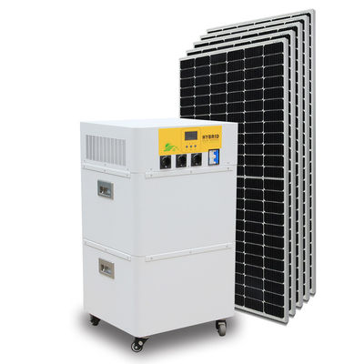 Lithium Engine Starting Home Solar Inverter System 52V Battery Type